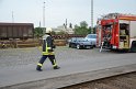 Kesselwagen undicht Gueterbahnhof Koeln Kalk Nord P057